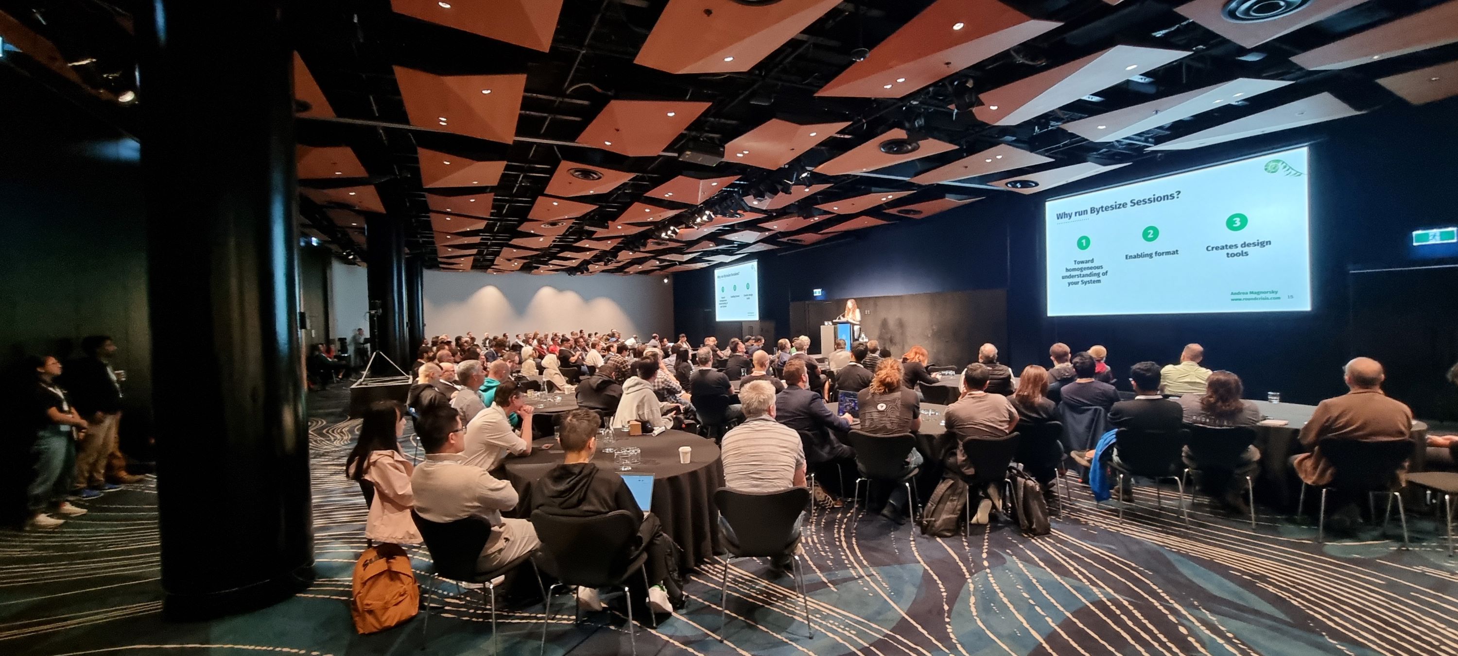 Conference audience at Agentic Engineering Day